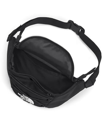 The North Face Jester Lumbar Pack | Fanny Pack with Water Repellent Finish, 2.2 Liters, Crossbody Adjustable Strap, TNF Black-NPF, One Size