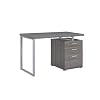 COASTER CO-800520 Desks, 23.5″D x 47.25″W x 30″H, Weathered Grey