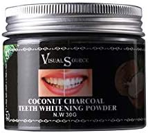 HESDEL Coconut Charcoal 30g Oral Health Natural Teeth Whitening Powder Tooth Bleaching