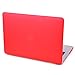 HDE MacBook Pro 15 Inch Non-Retina Case Hard Shell Cover Rubberized Soft Touch - Fits Mac Notebook 15.4" (CD Drive) Model A1286 (Red)