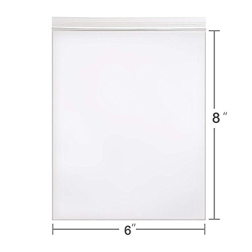 Wekoil Anti-Static Reclosable Poly Bags Poly Bags Size 15x20/6"x8",Clear Plastic 5.5Mil Thick Shipping Food Storage Electronic Accessories Industrial Package Wrapper Retail Bags - Thumbnail 2