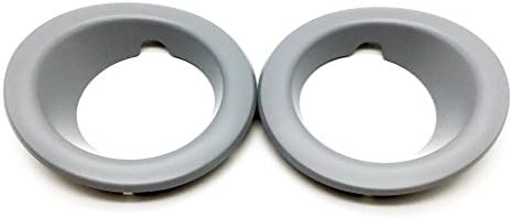 LAST 3 !!! Ensun Fog Light Bezel Grey Front Driver & Passenger Side fit 2006-2009 Range Rover Sport