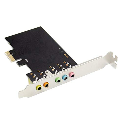 PCIE sound card CMI8738 chip 5.1 channel stereo Audio Sound Card w/Low Express 5.1ch Profile PCI-E