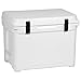 Engel Coolers ENG50 Cooler | 60 Can High Performance Durable Seamless Rotationally Molded Ice Box for Camping, Hunting, and Fishing - White