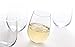 Anchor Hocking Vienna Stemless White Wine Glasses, 15 oz (Set of 4)