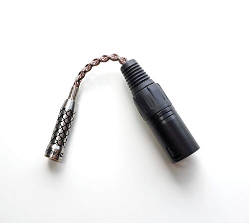 SendyAudio Asura Pigtail Adaptor (7N-OCC) 4 pin XLR Male to 4.4mmBAL Female