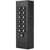 . Life RFID Keypad, Keyless Entry Security Door Access Control Keypad, Support 1000 Users Wiegand 26 Card Reader Password, IP67 Waterproof, for Garage Outdoor Use