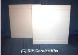 9" COSMOPOLITAN CORNICE 2 PIECE EXTENSION KIT, 32" WIDTH, 3" AND 5" BRACKET