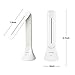 LED Desk Lamp Battery Operated USB Rechargeable, Portable Dorm/Office/Bedside Reading Light Small,3 Dimmable Brightness Eye Caring Kids Study Table Lamps, Touch Control Modern Working Desk Light White