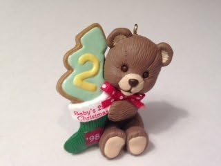 baby's second christmas ornament