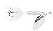 Yakima Bait Wordens Original Rooster Tail Spinner Lure, White, 1/8-Ounce