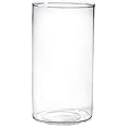 Borosil Drinking Glasses, 9 Oz, Set of 6, BPA Free, Borosilicate Drinking Glass, Clear & Lightweight Water Glass Set, Odor Resistant, Freezer & Dishwasher Safe, Glasses for Juice, Beer & Cocktails