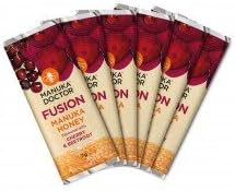 100% Natural Delicious Manuka Doctor Drops - Fusion Sachet - Droplets (Manuka Honey Flavoured with Cherry and Betroot) 1 Sachet