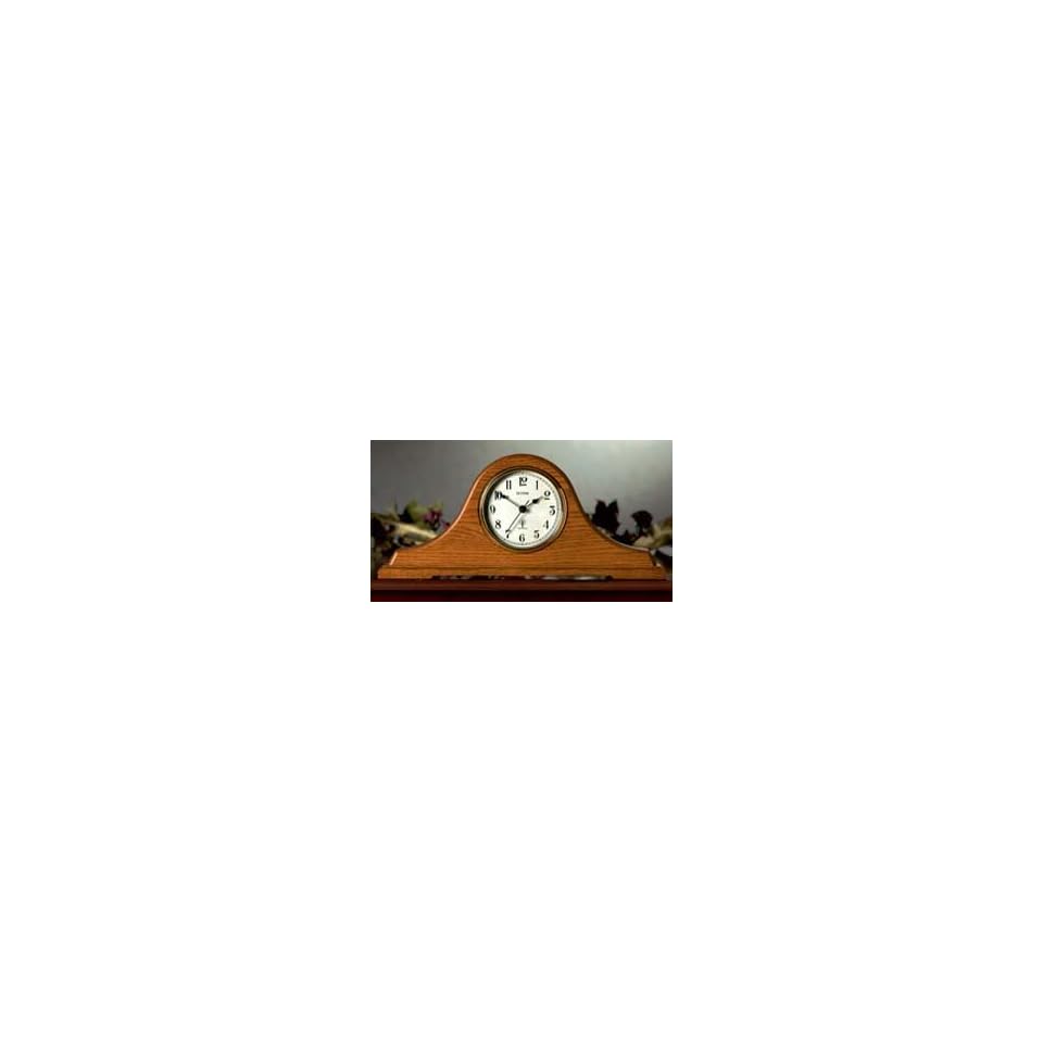 La Crosse Radio Controlled Tambour Atomic Mantel Clock Oak on PopScreen