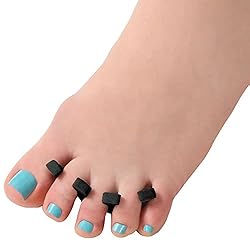 ForPro Sole Toe Separators - Black Luxurious Foam