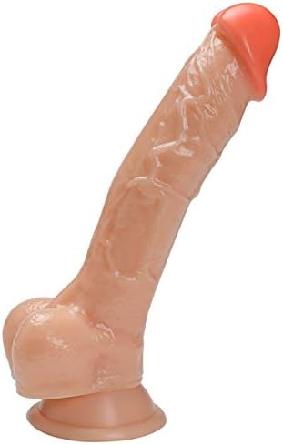 9.8 Inch Waterproof Safety Silicone Soft and Realistic Huge-Ďîldɔ Gift Huge Tool Suction Cup for Female Women Couples OSNU029
