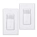 (Pack of 2) White Motion Sensor Light Switch - NEUTRAL Wire Required - Single Pole Only (Not 3-Way) - For Indoor Use - Vacancy & Occupancy Modes - Title 24, UL Certified - Adjustable Timer primary
