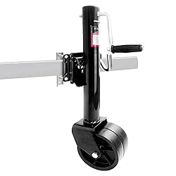 Aukayne Trailer Jack with Wheel- 2000 LBs, Heavy