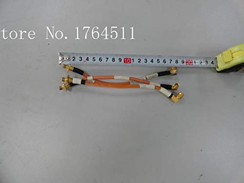 Gimax [LAN] DC-18GHZ SMA male SMA female with right angle turn screw plate RF test cable -10PCS/LOT