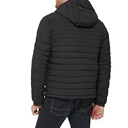 Tommy Hilfiger Men's Stretch Poly Hooded Packable