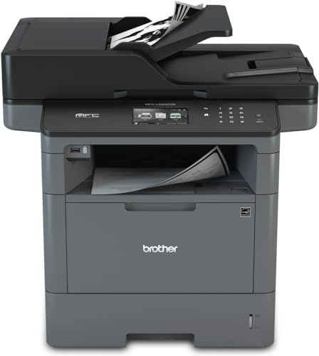 Brother Monochrome All-in-One Laser Printer, MFC-L5900DW, Wireless Networking, Mobile Printing, Copy, & Scan, Duplex Print, Amazon Dash Replenishment Ready (Renewed Premium)