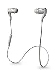 Plantronics BackBeat Go 2 Wireless Earbud Headphones with Charging Case for Smartphones - White (Certified Refurbished)