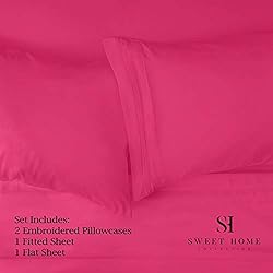 1500 Supreme Collection King Sheet Sets Fuschia