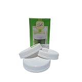 Ball Mason Jar Plastic Reusable Storage Caps for Regular Mouth Canning or Mason Jars 16 caps total.