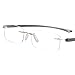 Liansan Brand Designer Unisex Eyeglasses Frames Men Women Clear Lens Lmo-017 (black frame)