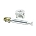TOVOT 20 Pack Furniture Connecting Fittings w/Pre-Inserted Nuts & Dowels for Cabinet Drawer （12 mm x 15 mm (L x D) ）