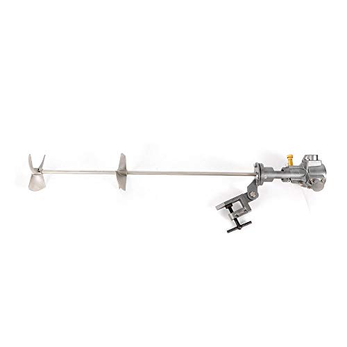 50 Gallon Pneumatic Paint Mixer Stainless Steel Automatic Paint Stirring Machine Mixer Stirrer Agitator Pneumatic Paint Ink Dye Glu Mixer Tank Barrel Paint Mix Tool - Thumbnail 2