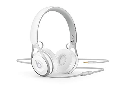Beats by Dr. TNSO The EP Series Wired On-Ear Headphones with in-Line Mic – White (Renewed)