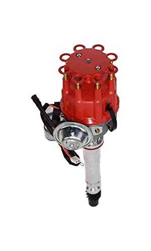 A-Team Performance R2R Distributor For Chevy SBC BBC 283-454 - Ready 2 Run Red Cap