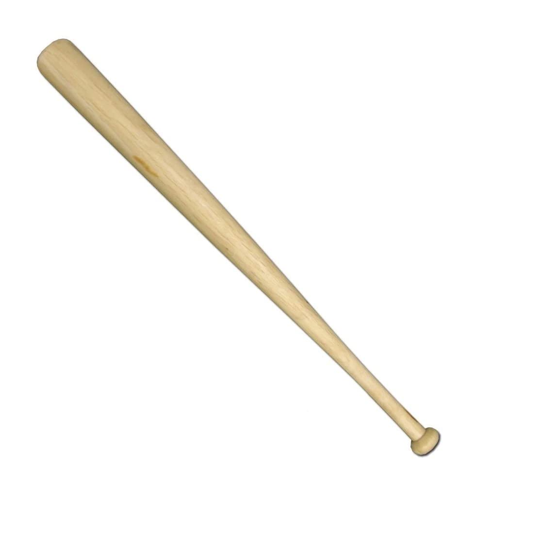 AL-FAHMI 24" Heavy Duty Wooden Baseball Rounders, Adult Kids Baseball Bar Stick for Training and Practice (24 INCH)