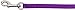 Coastal Pet Single-Ply Dog Leash - Leashes for Puppies & Dogs - Fade-Resistant Dog Leash - Features a Bolt Snap - Pet Supplies for Dogs - Purple, 3/8