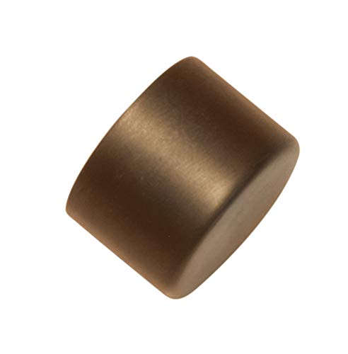 Gardinia Ferma bastoni, Aluminum, Bronzo, Ø 25 mm, 2 unità