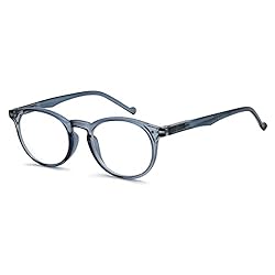 Eyekepper Oval Spring Hinges Ladies Glasses Blue