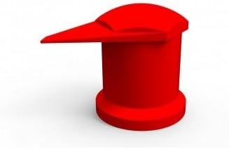 33mm Dustite LR Wheel Nut Indicator Red Pack of 10