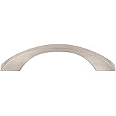 Jeffrey Alexander 767-96SN Philip 3-3/4 Inch Center to Center Arch Cabinet Pull