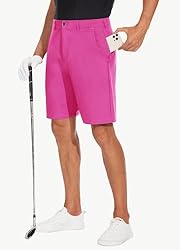 JWM Mens 9" Stretch Golf Shorts - Lightweight