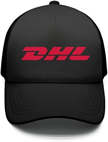 Salahe Mens Womens DHL-Symbol-Logo-Symbol-Funny Adjustable Flat Brim Cap