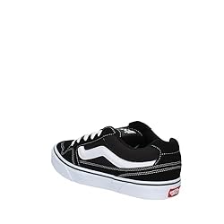 Vans Men's Sneaker, Suede Mesh Black White, 7.5