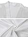 Hawiton Women's Satin Silk Bride & Bridesmaid Robe Gold Glitter Wedding Party Kimono Robes