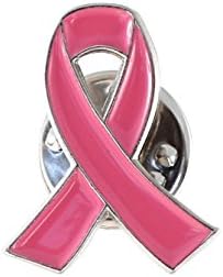 Official Pink Ribbon Breast Cancer Awareness Lapel Pin