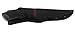 CRKT Ruger Accurate Fixed Blade Knife with Sheath: Hunting and Outdoor Knife, Satin Drop Point Blade, Textured Rubber Grip, Nylon Sheath R2201