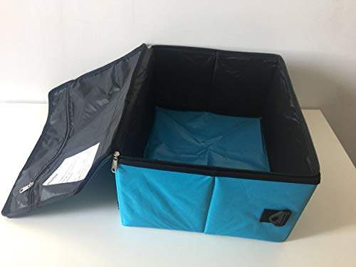 Foldable Sewing Machine Carry Case，Sewing Machine Carry Bag，Sewing Machine Storage Tote, with Waterproof Shoulder Strap - Idea for Travel Cover Storage AXIS FC001 - Thumbnail 3