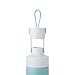 d.stil 28 oz. Stainless Steel Easy-Infuse Active Lifestyle Reusable Water Bottle in Cotton White/Powdered Sky