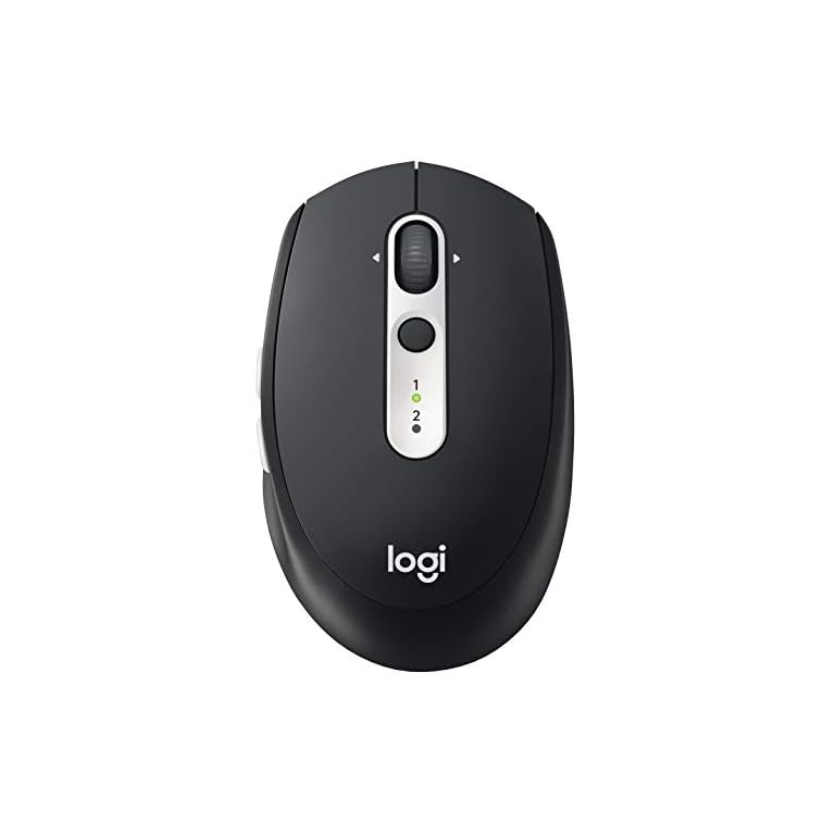 Logitech M585 Multi-Device Wireless Mouse – Control and Move Text/Images/Files Between 2 Windows and Apple Mac Computers…