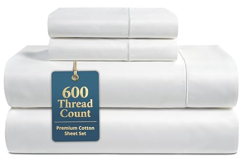 Lane Linen 600TC Cotton Sateen Sheets