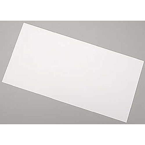 Evergreen 9009Â White Polystyrene Plate 150x300x0,13Â (Pack of 3)